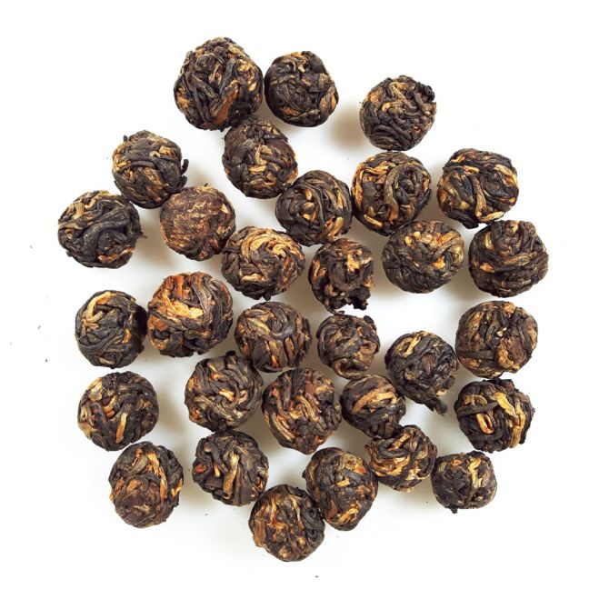 Black Jasmin Pearls (龙珠 红茶)||